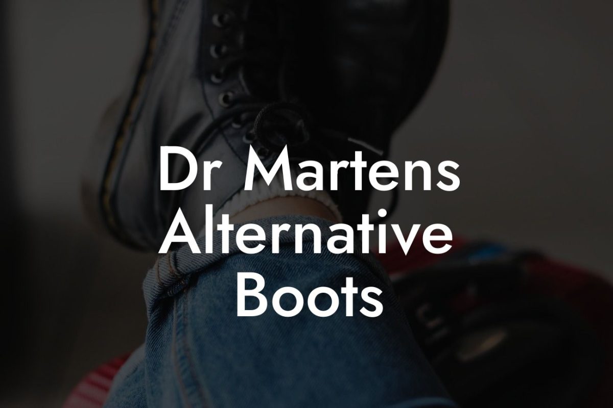 Dr Martens Alternative Boots