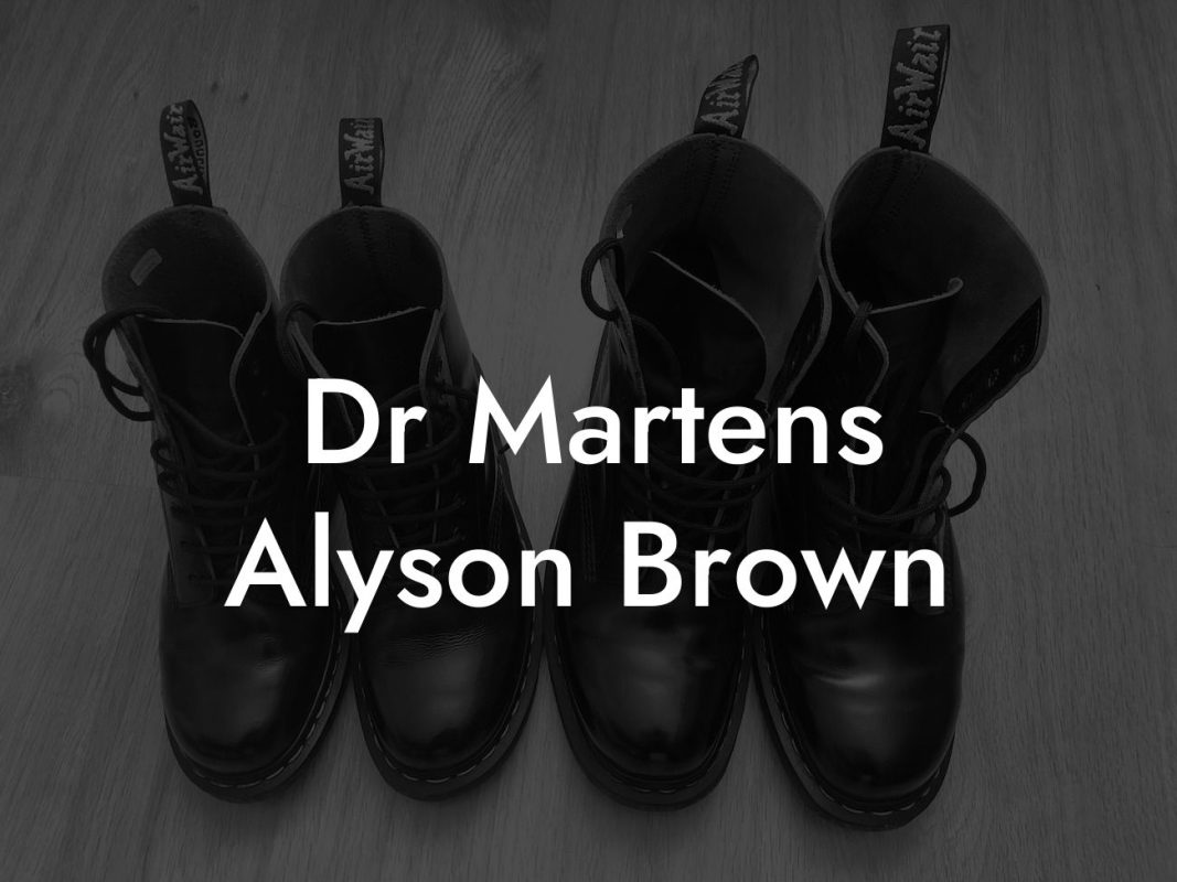 Dr Martens Alyson Brown