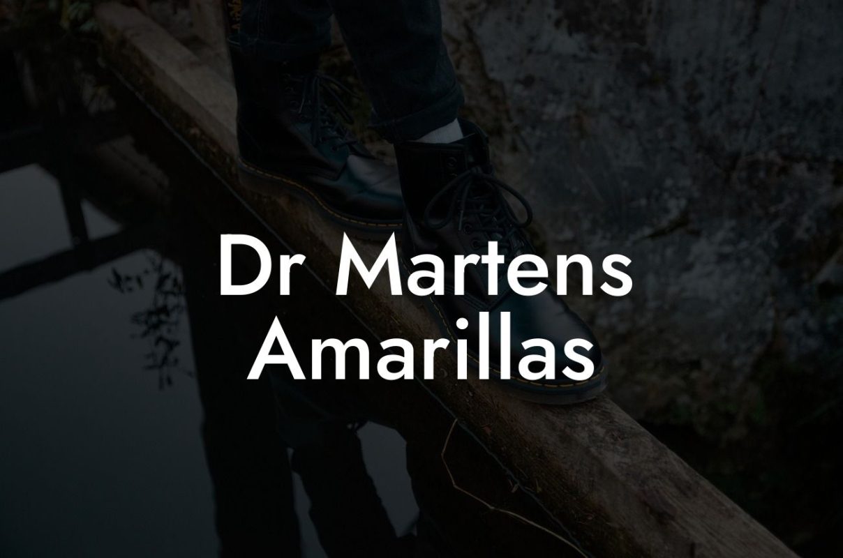 Dr Martens Amarillas