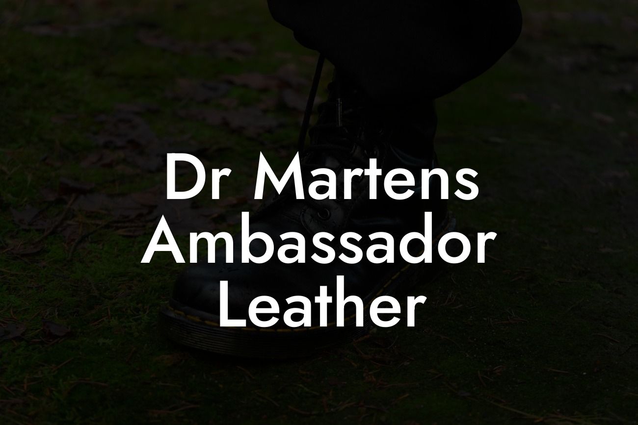 Dr Martens Ambassador Leather