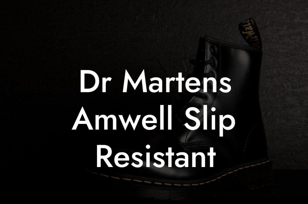 Dr Martens Amwell Slip Resistant