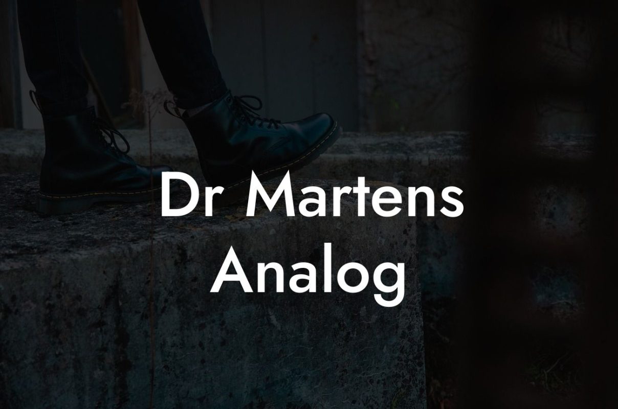 Dr Martens Analog