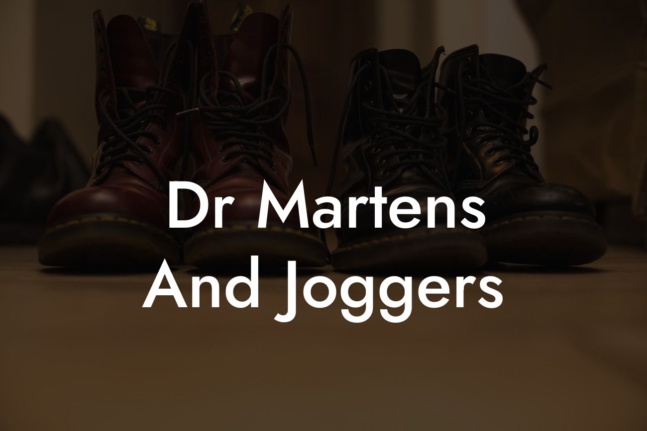 Dr Martens And Joggers