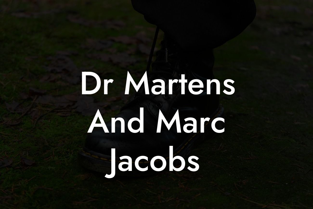 Dr Martens And Marc Jacobs