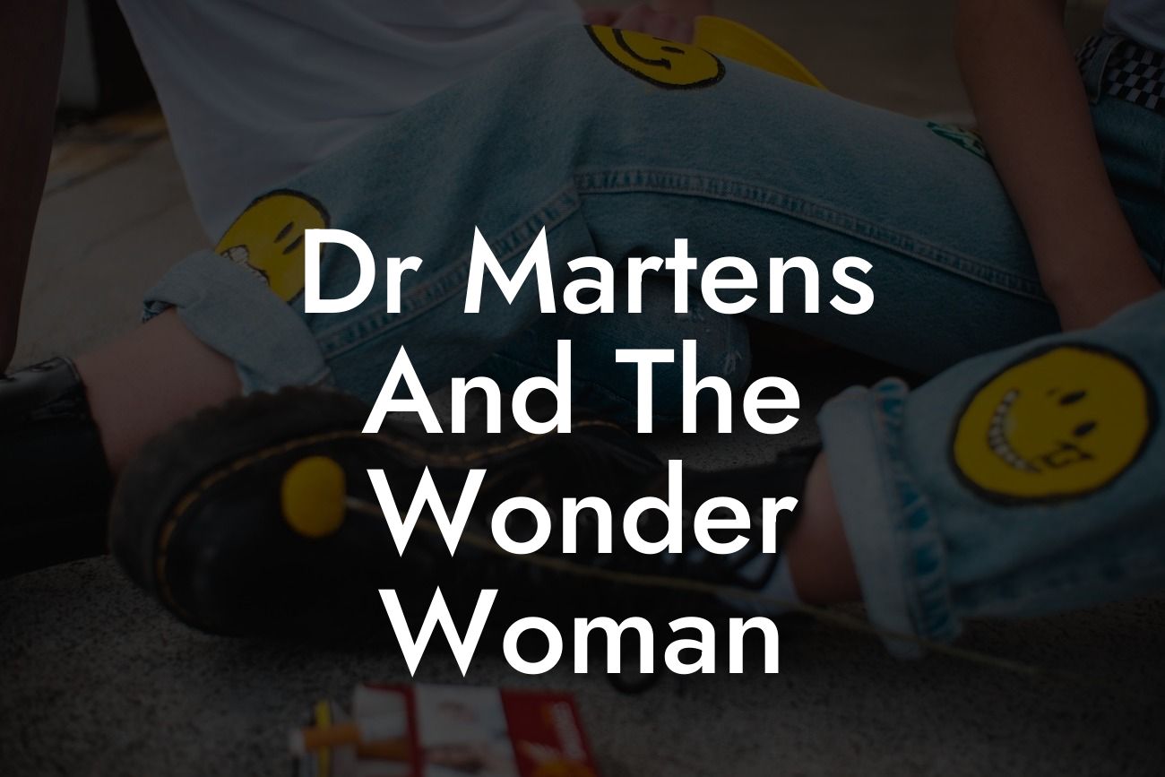 Dr Martens And The Wonder Woman