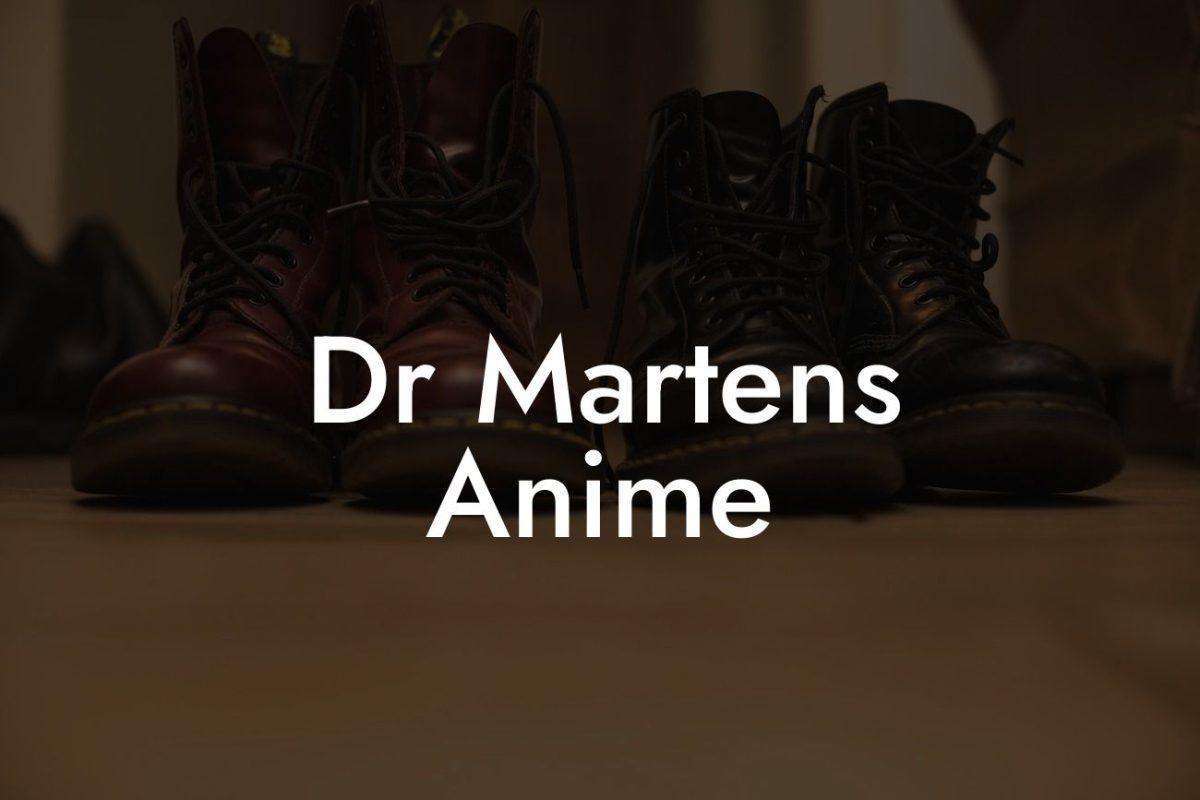 Dr Martens Anime