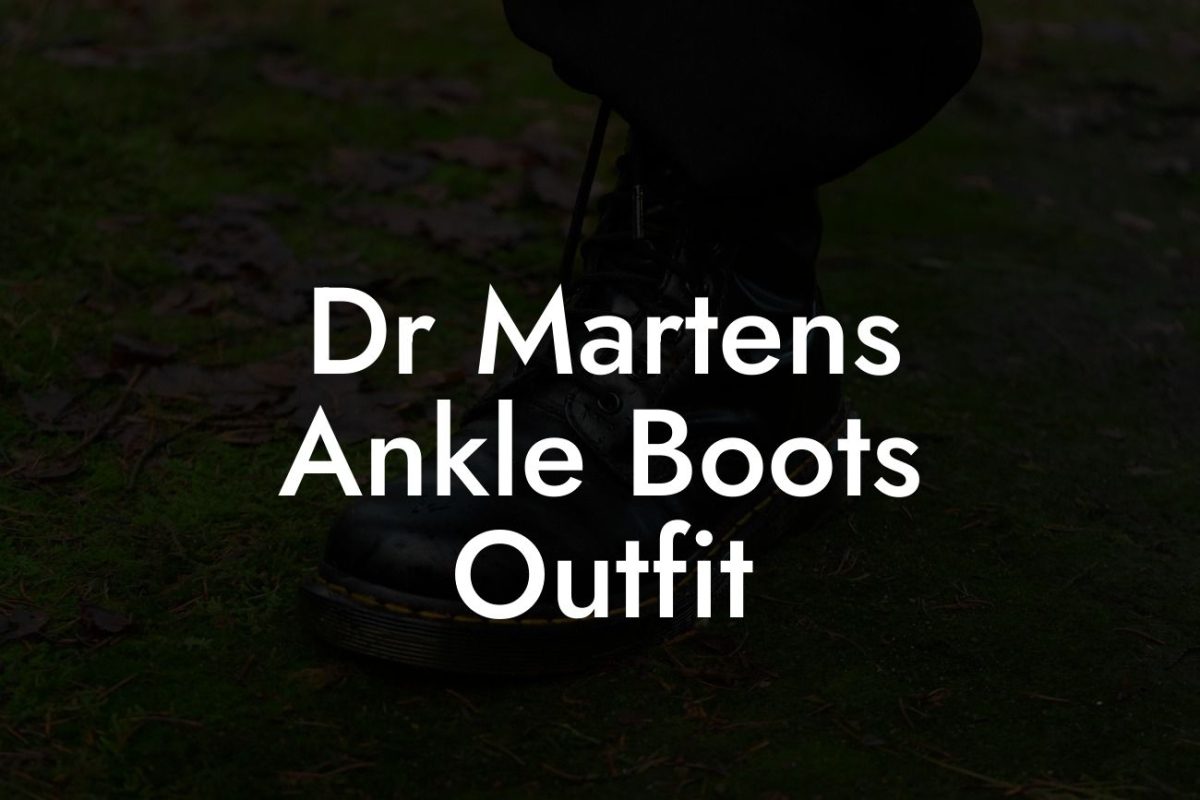 Dr Martens Ankle Boots Outfit