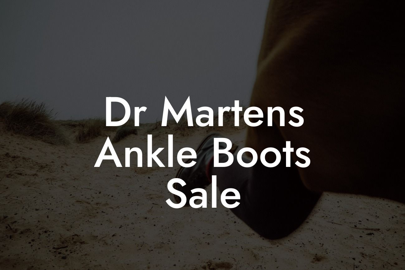 Dr Martens Ankle Boots Sale