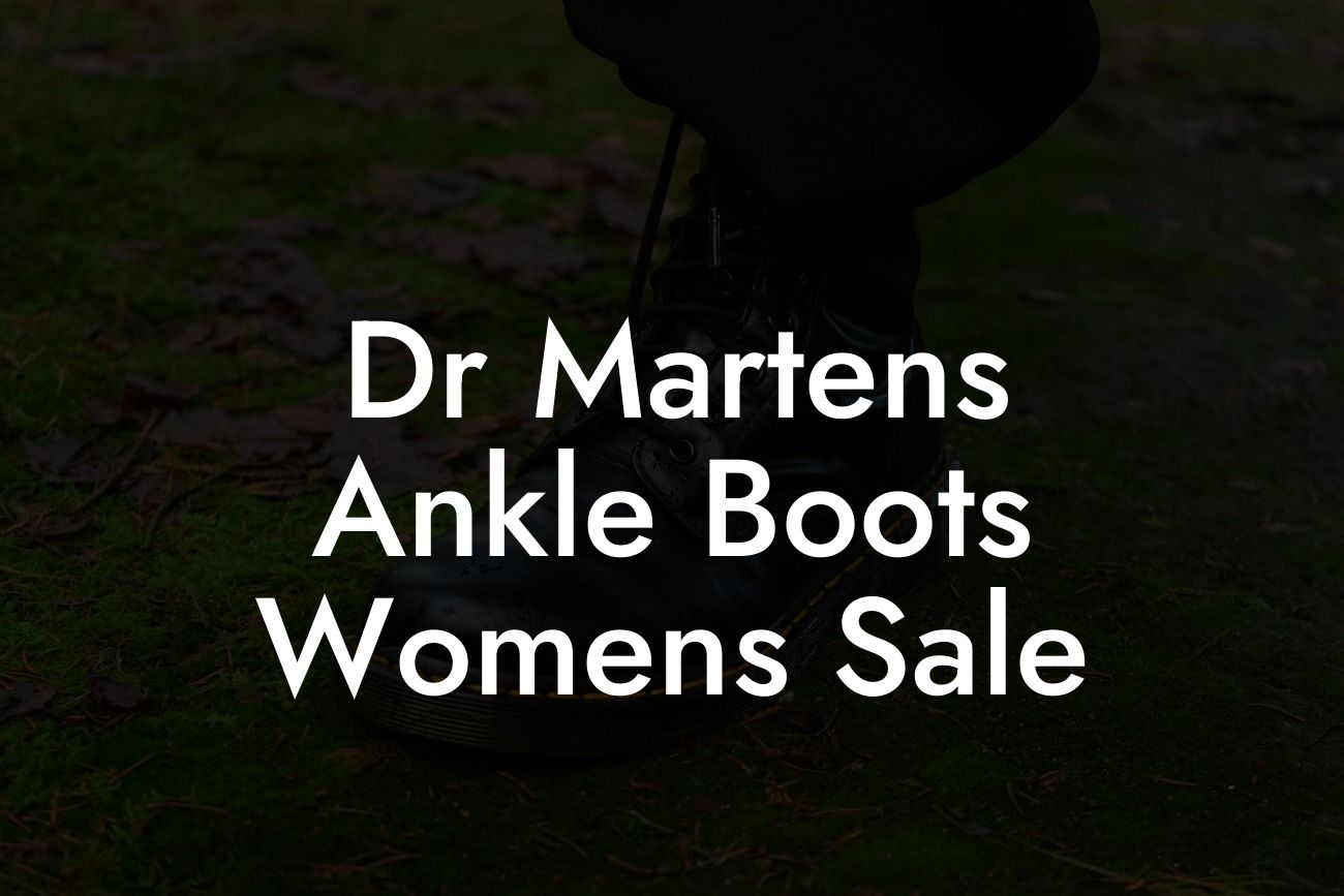 Dr Martens Ankle Boots Womens Sale