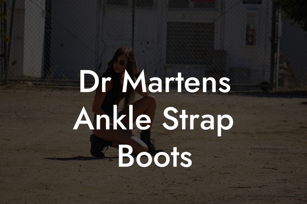 Dr Martens Ankle Strap Boots