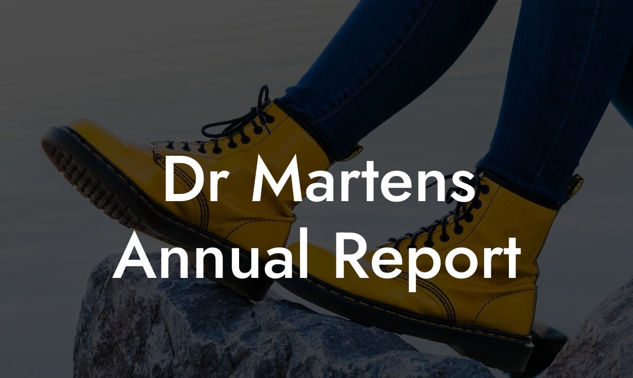 Dr Martens Annual Report