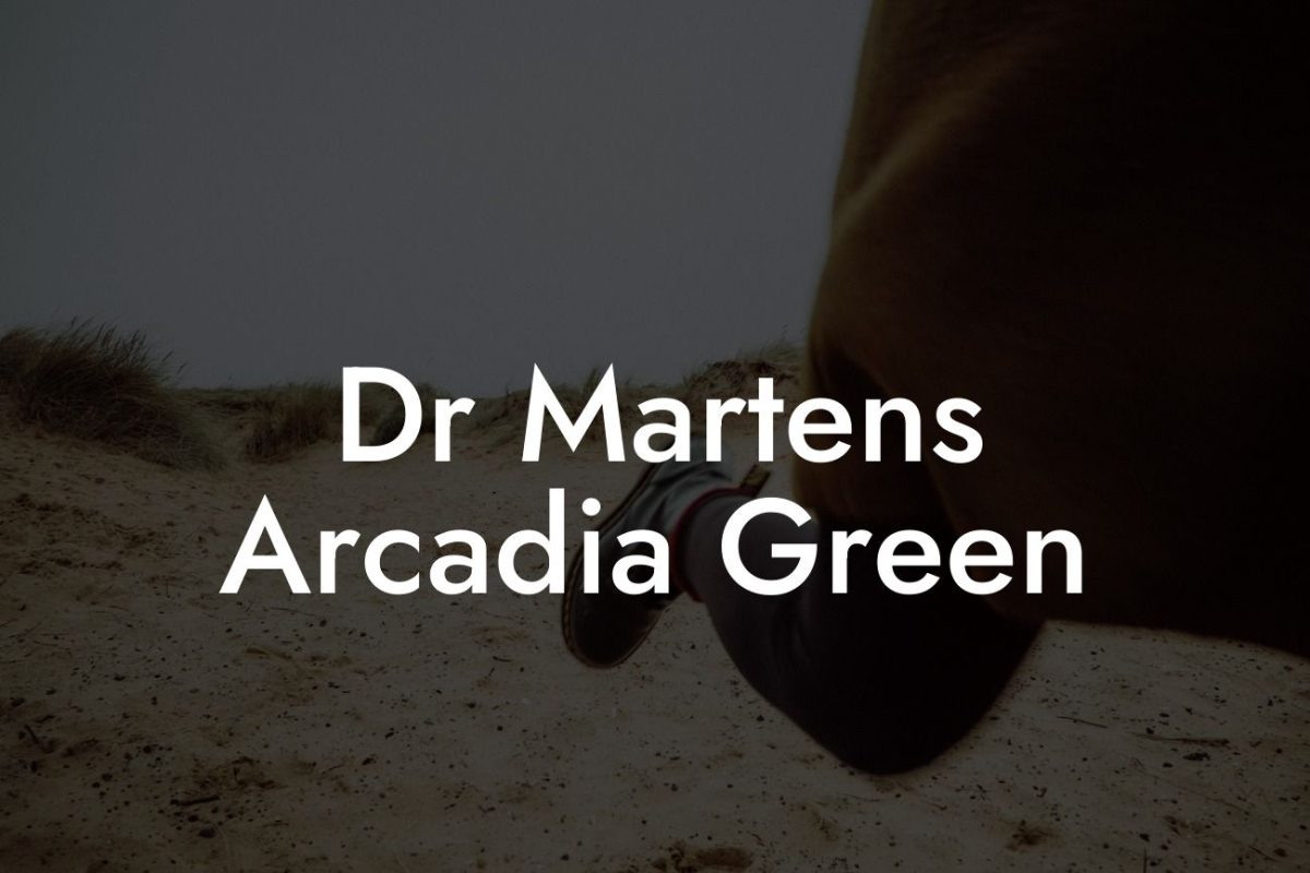 Dr Martens Arcadia Green