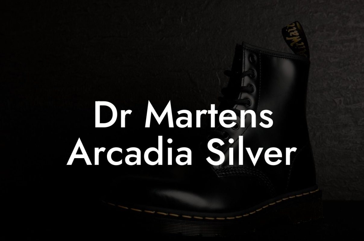 Dr Martens Arcadia Silver