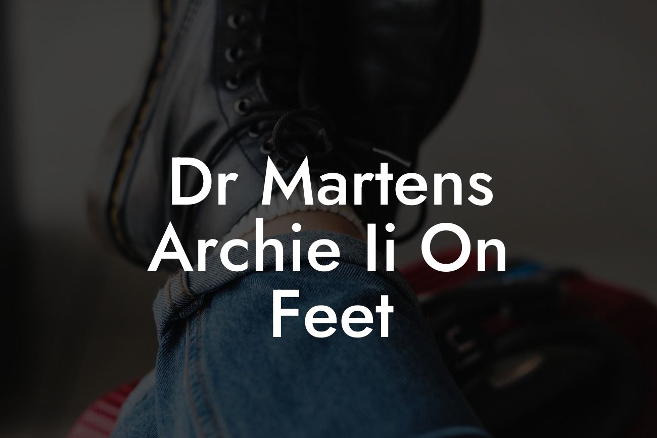 Dr Martens Archie Ii On Feet