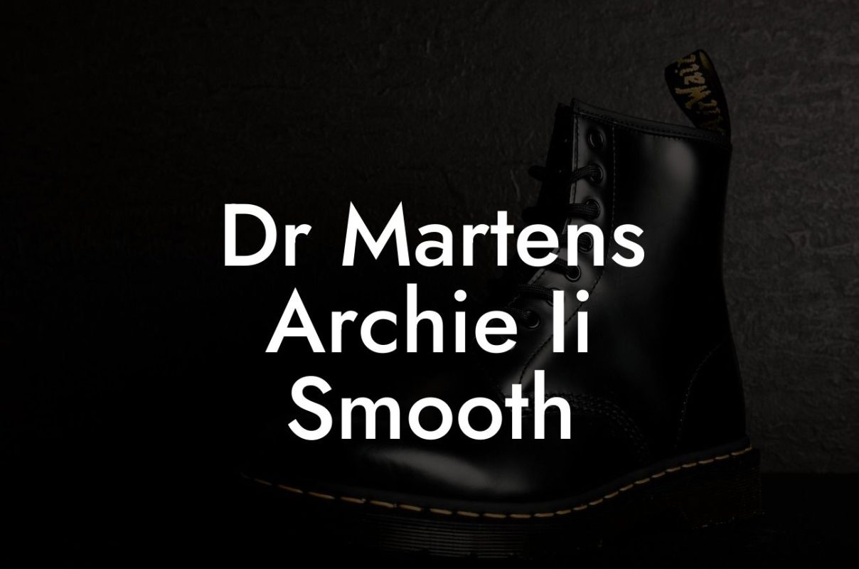 Dr Martens Archie Ii Smooth