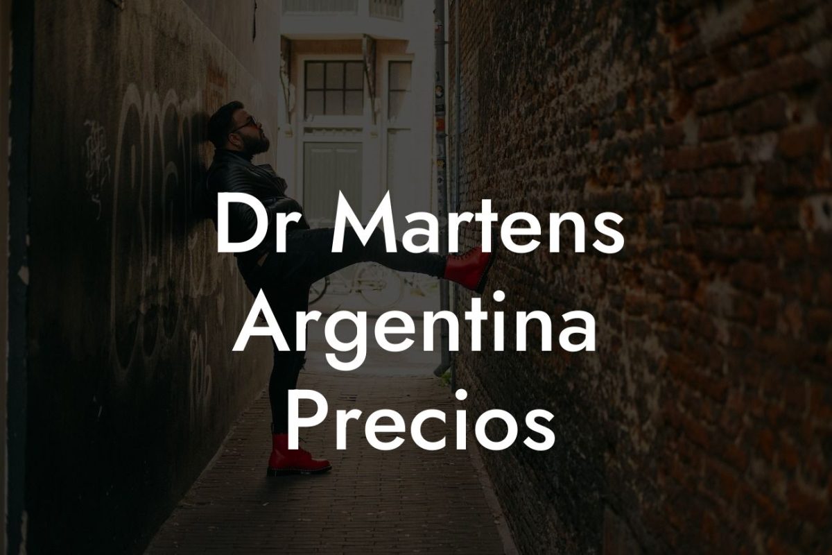 Dr Martens Argentina Precios