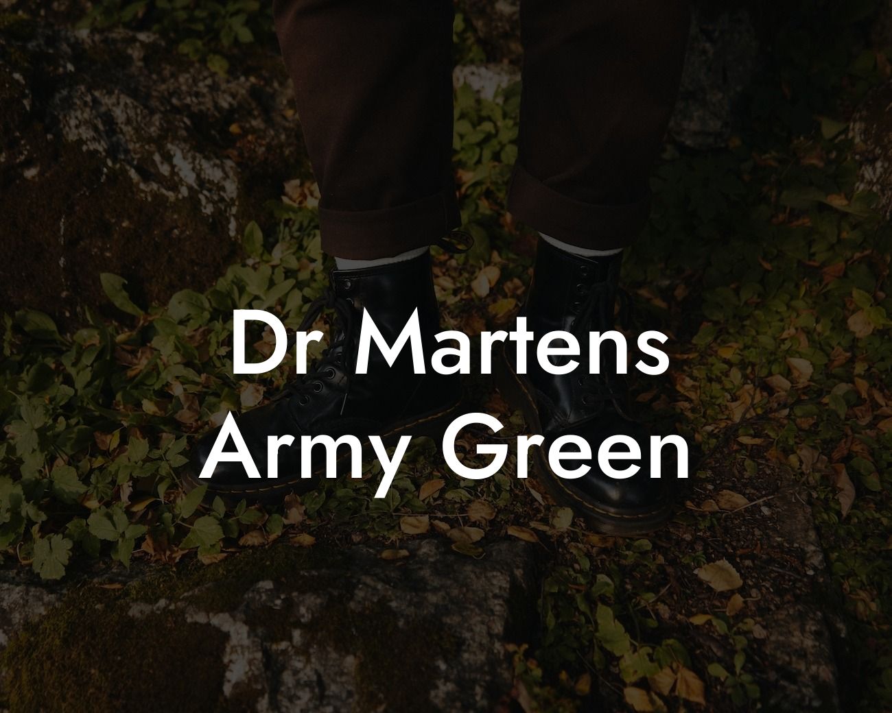 Dr Martens Army Green