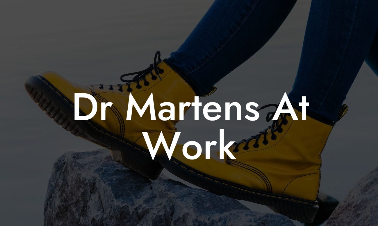 Dr Martens At Work