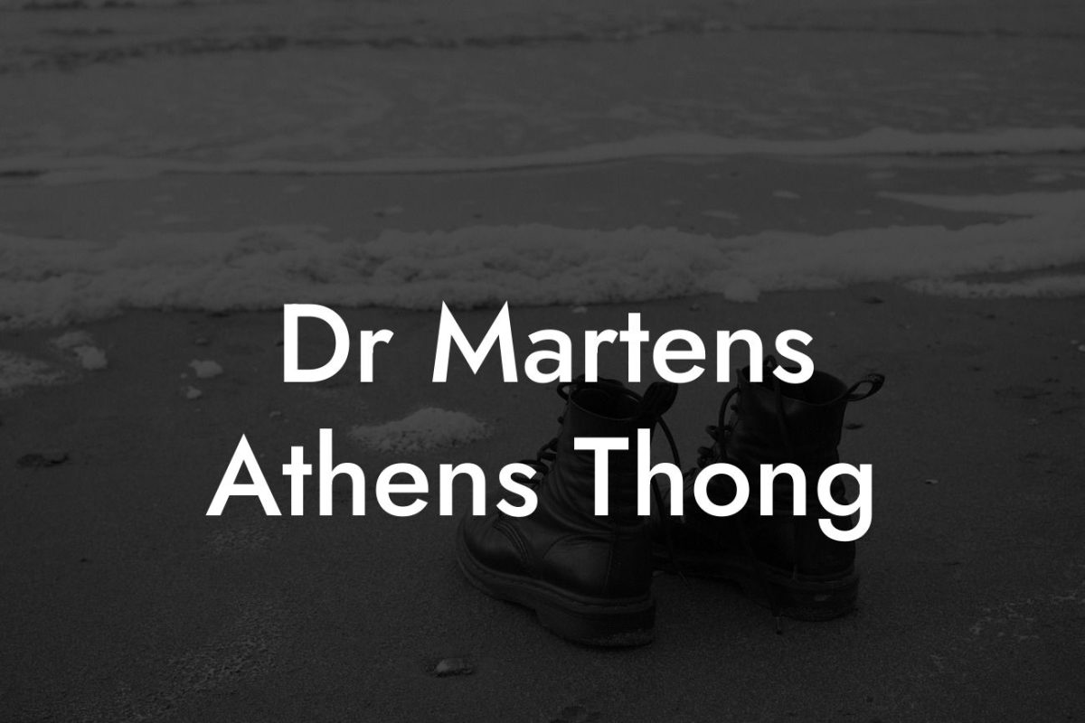 Dr Martens Athens Thong