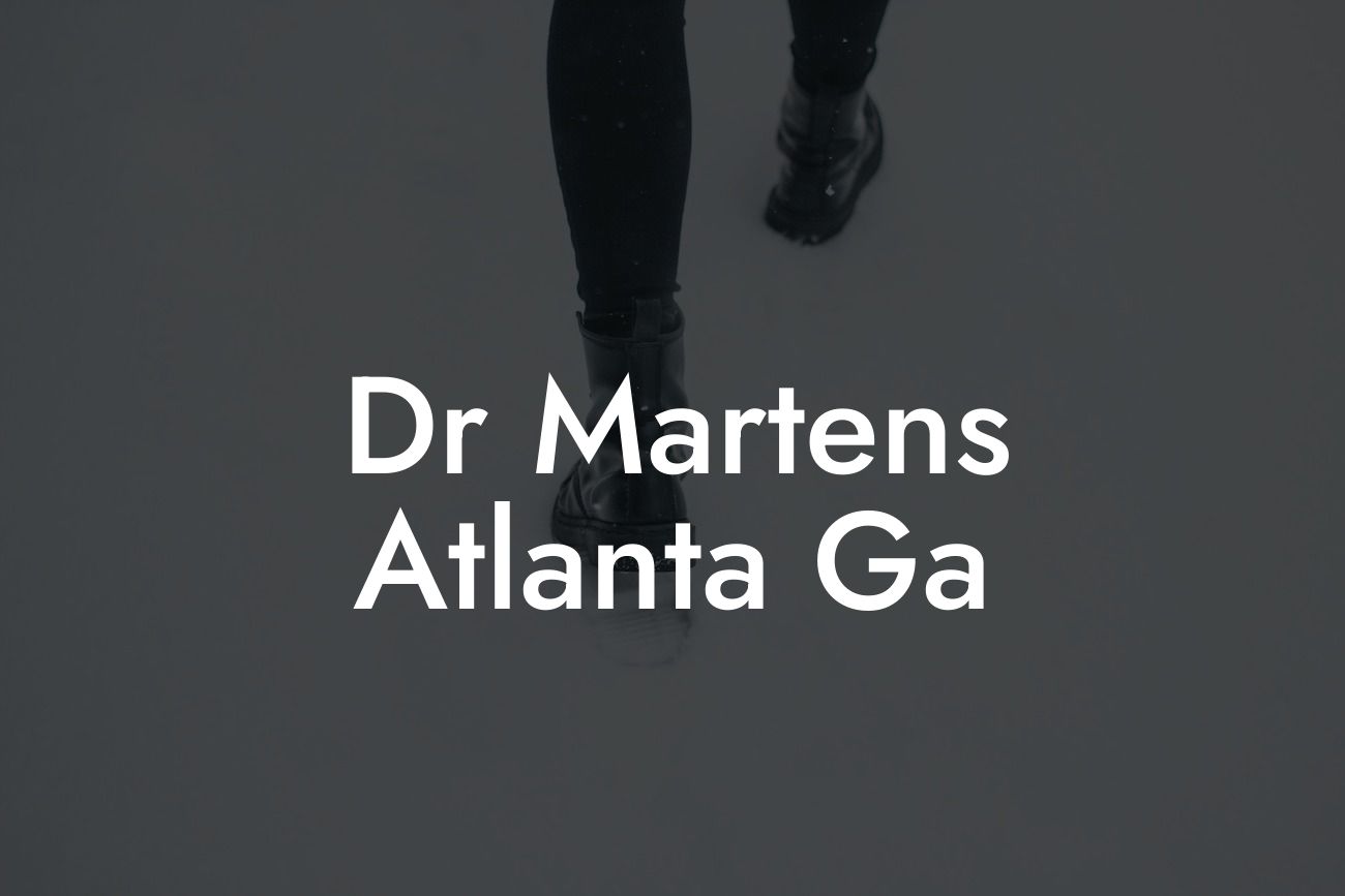 Dr Martens Atlanta Ga