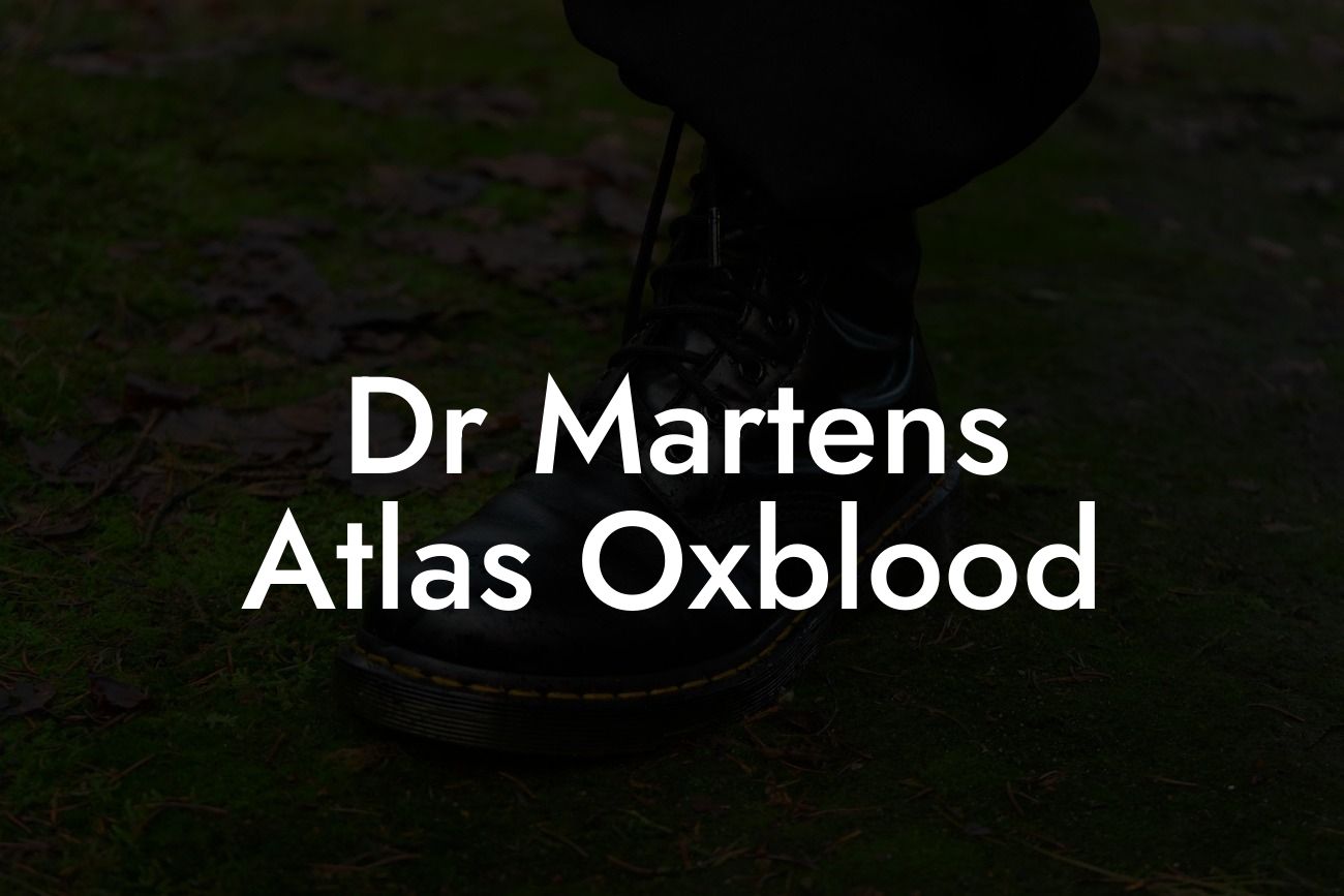 Dr Martens Atlas Oxblood