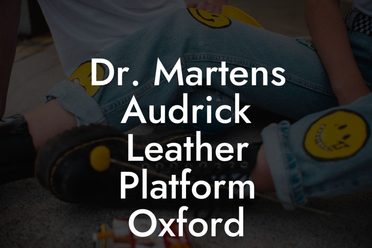 Dr. Martens Audrick Leather Platform Oxford