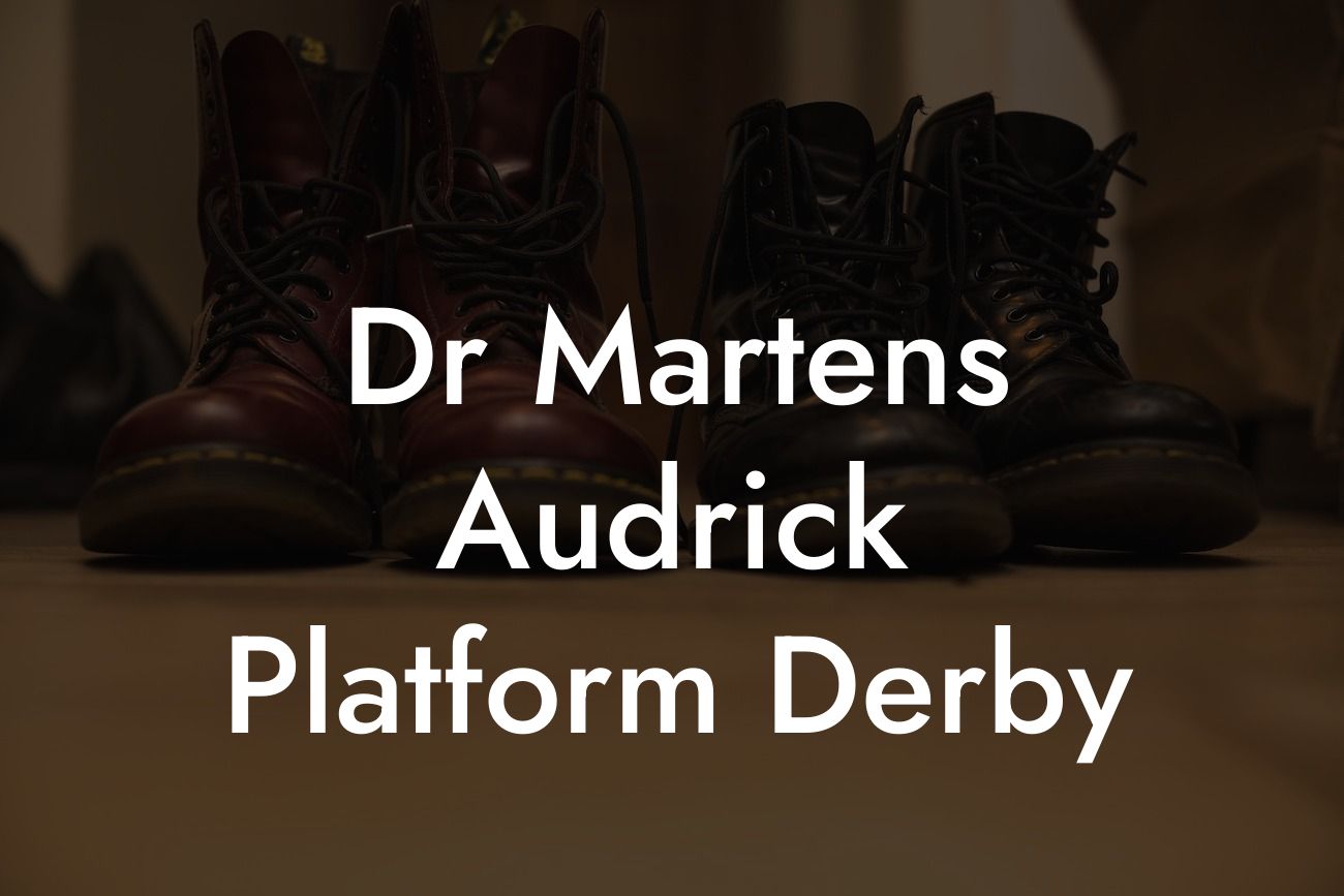 Dr Martens Audrick Platform Derby