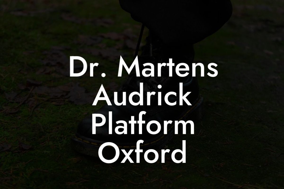 Dr. Martens Audrick Platform Oxford