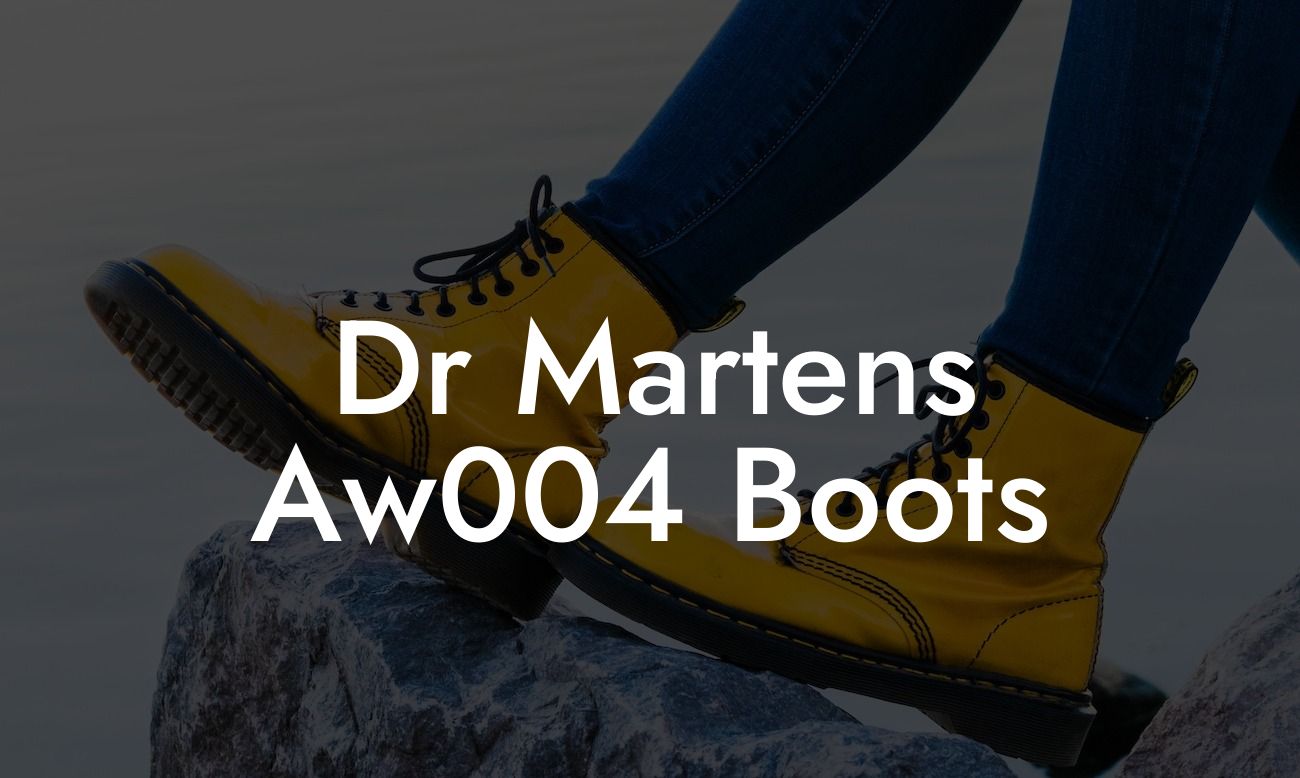 Dr Martens Aw004 Boots