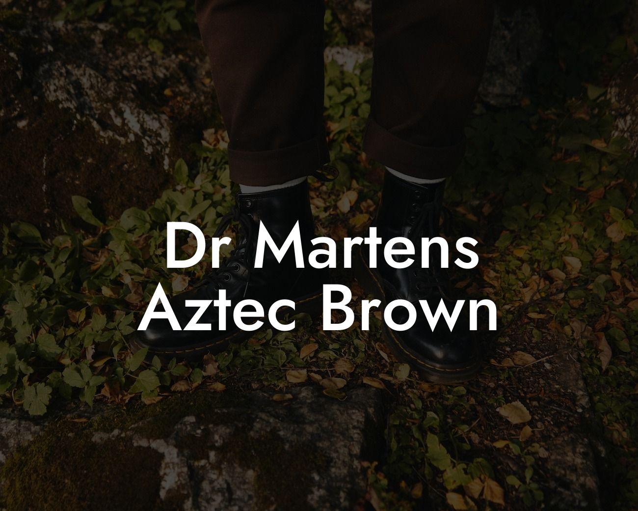 Dr Martens Aztec Brown