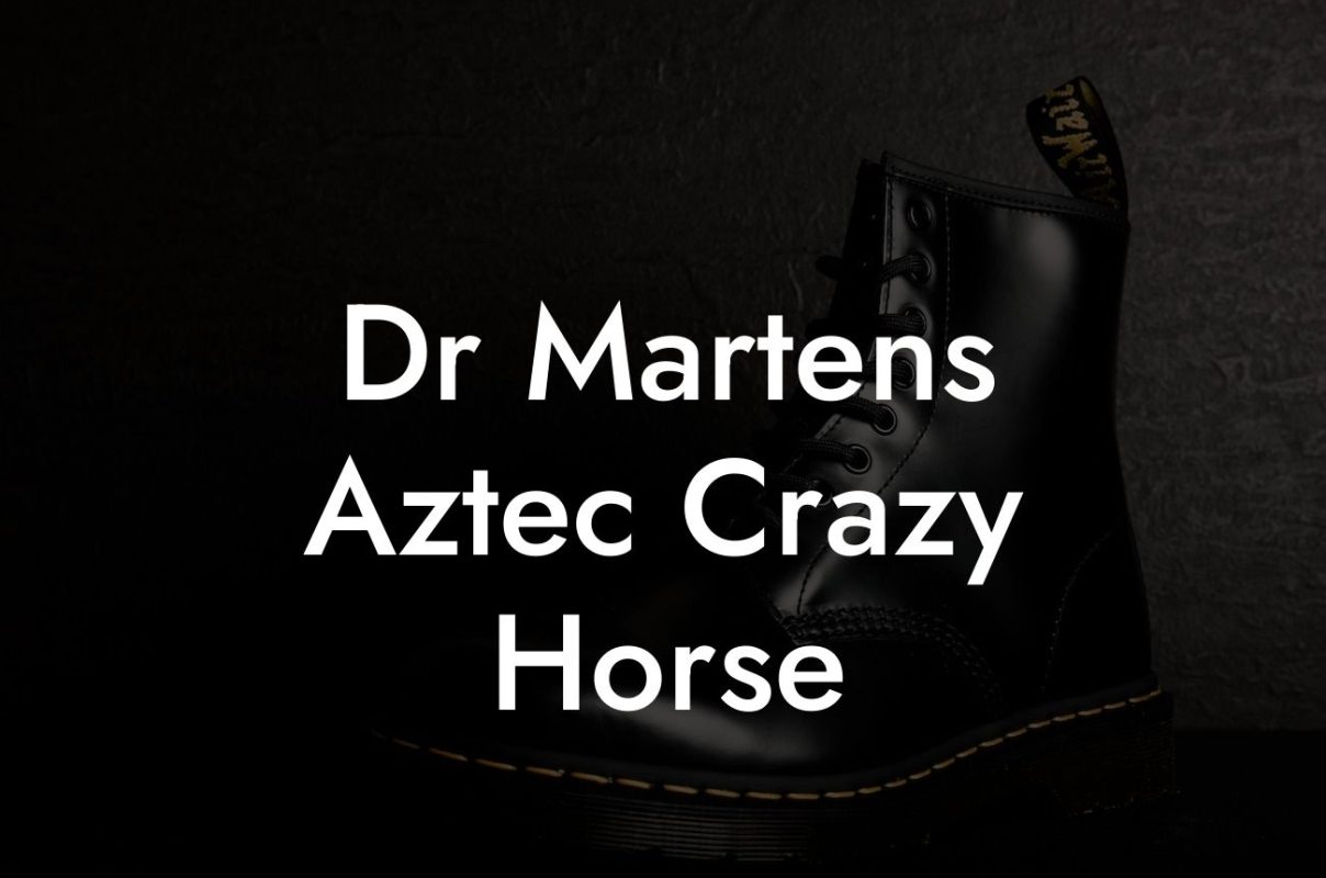 Dr Martens Aztec Crazy Horse