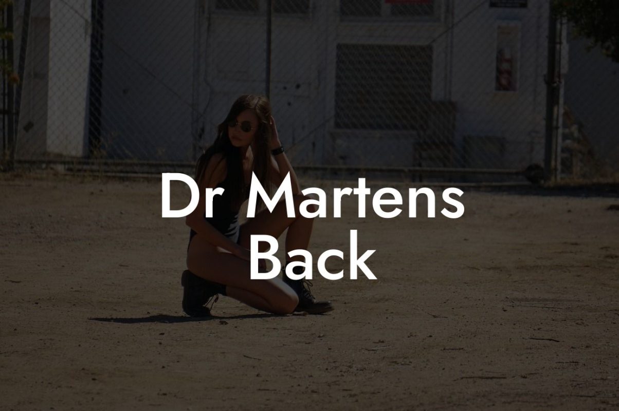 Dr Martens Back