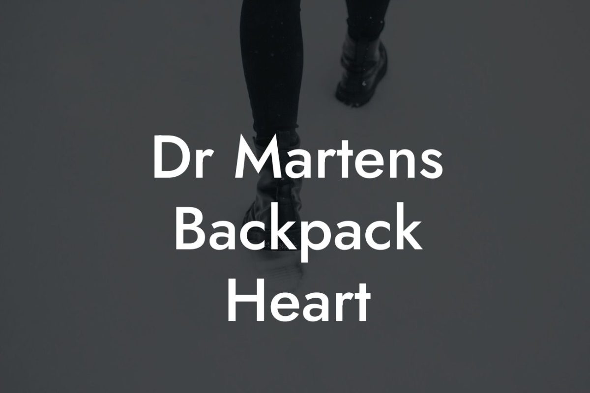 Dr Martens Backpack Heart