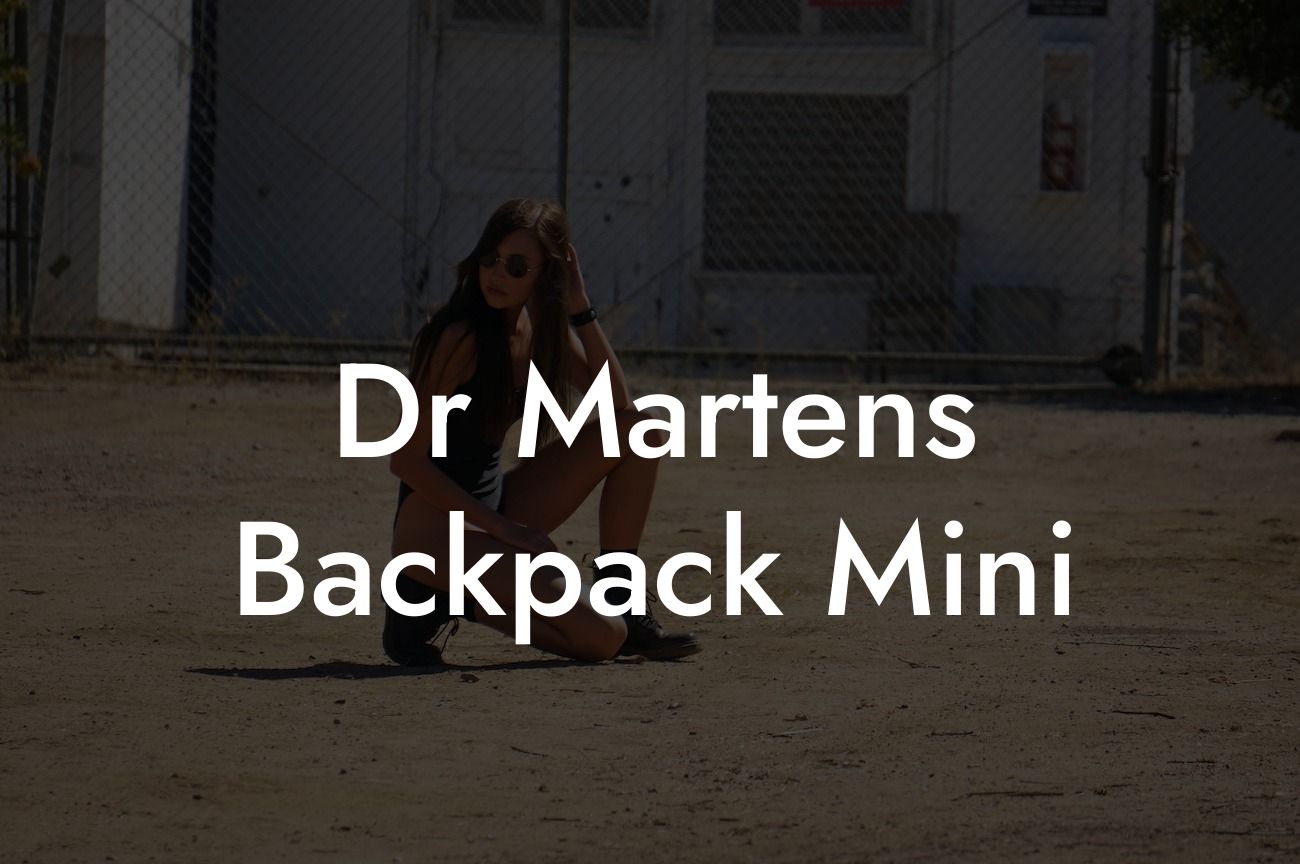 Dr Martens Backpack Mini