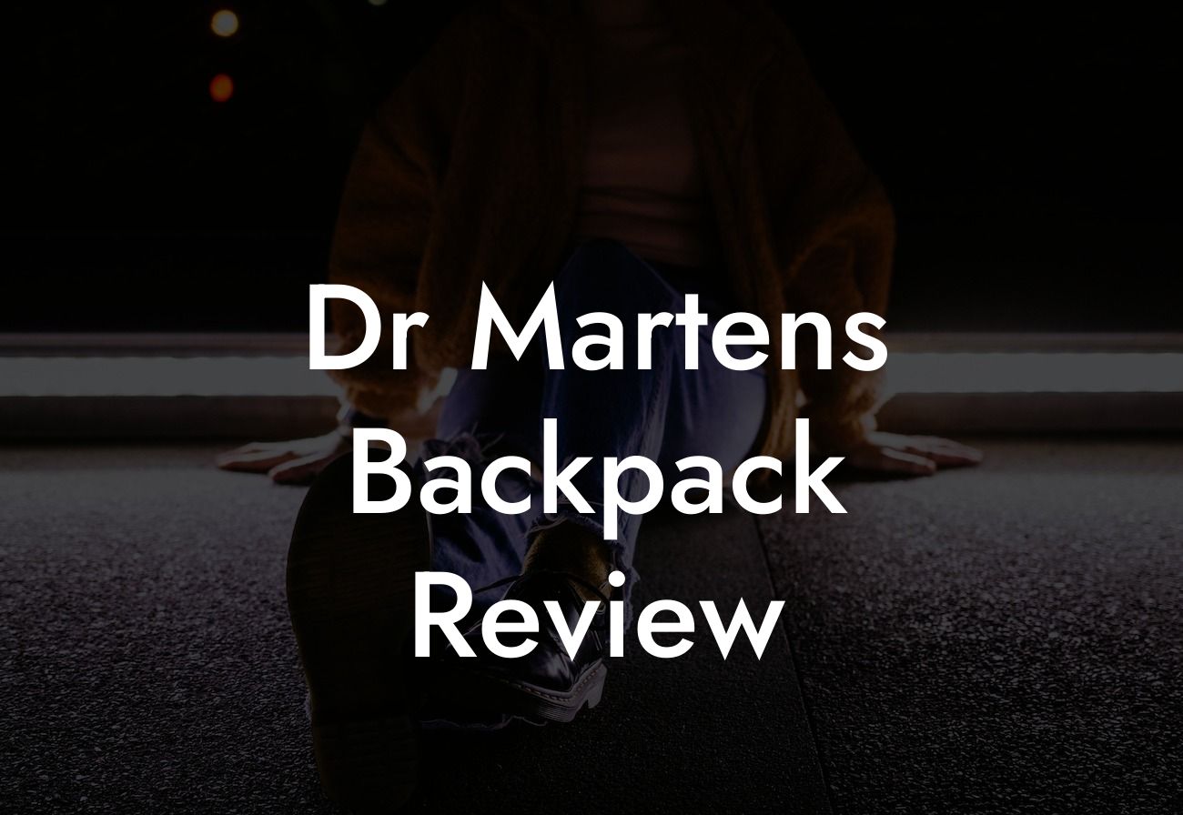 Dr Martens Backpack Review