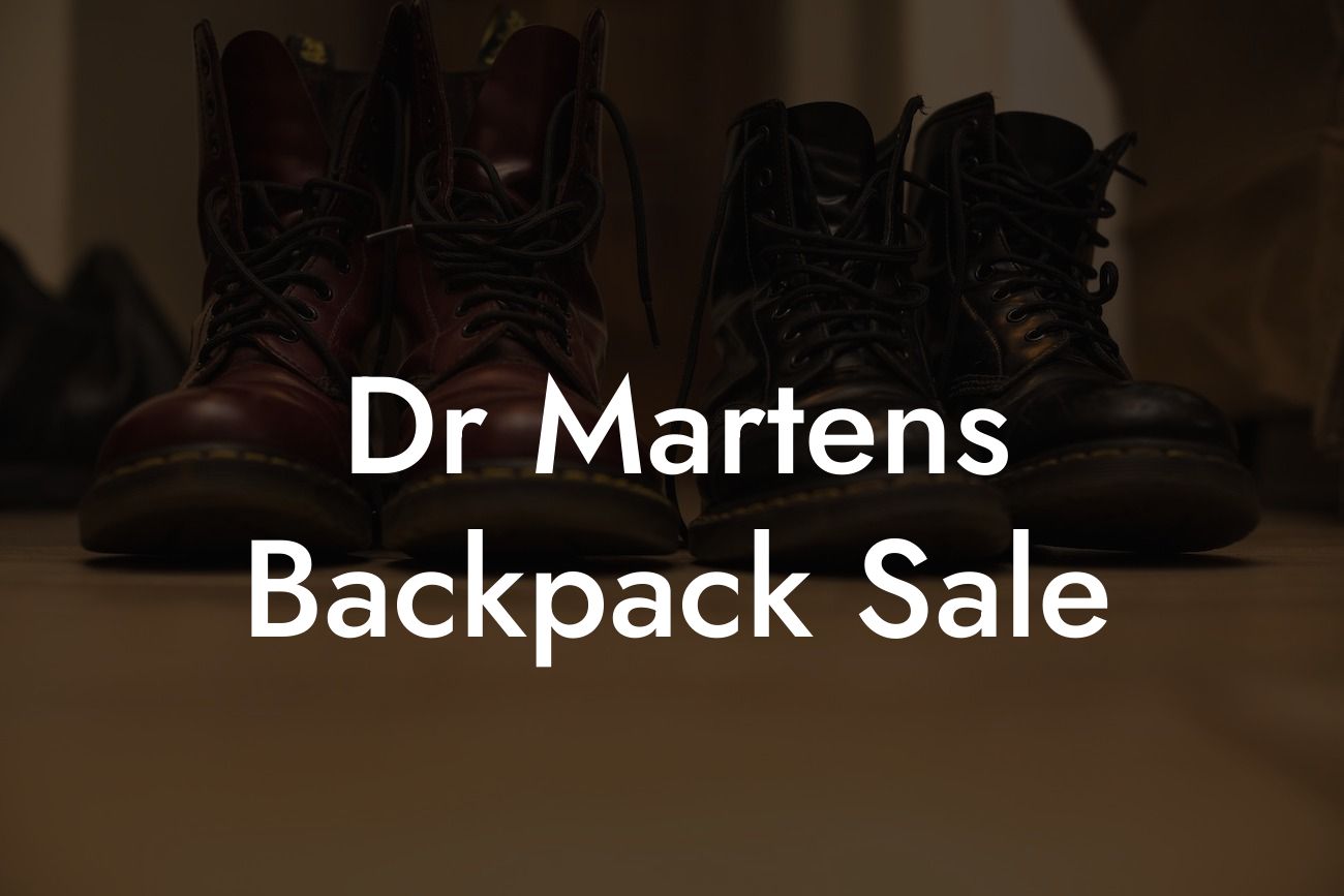 Dr Martens Backpack Sale