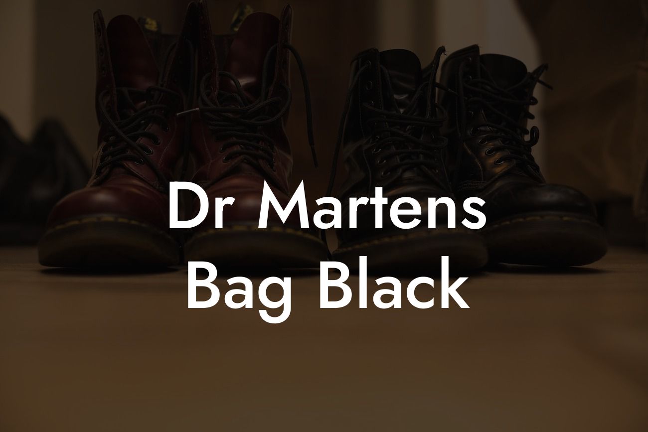 Dr Martens Bag Black