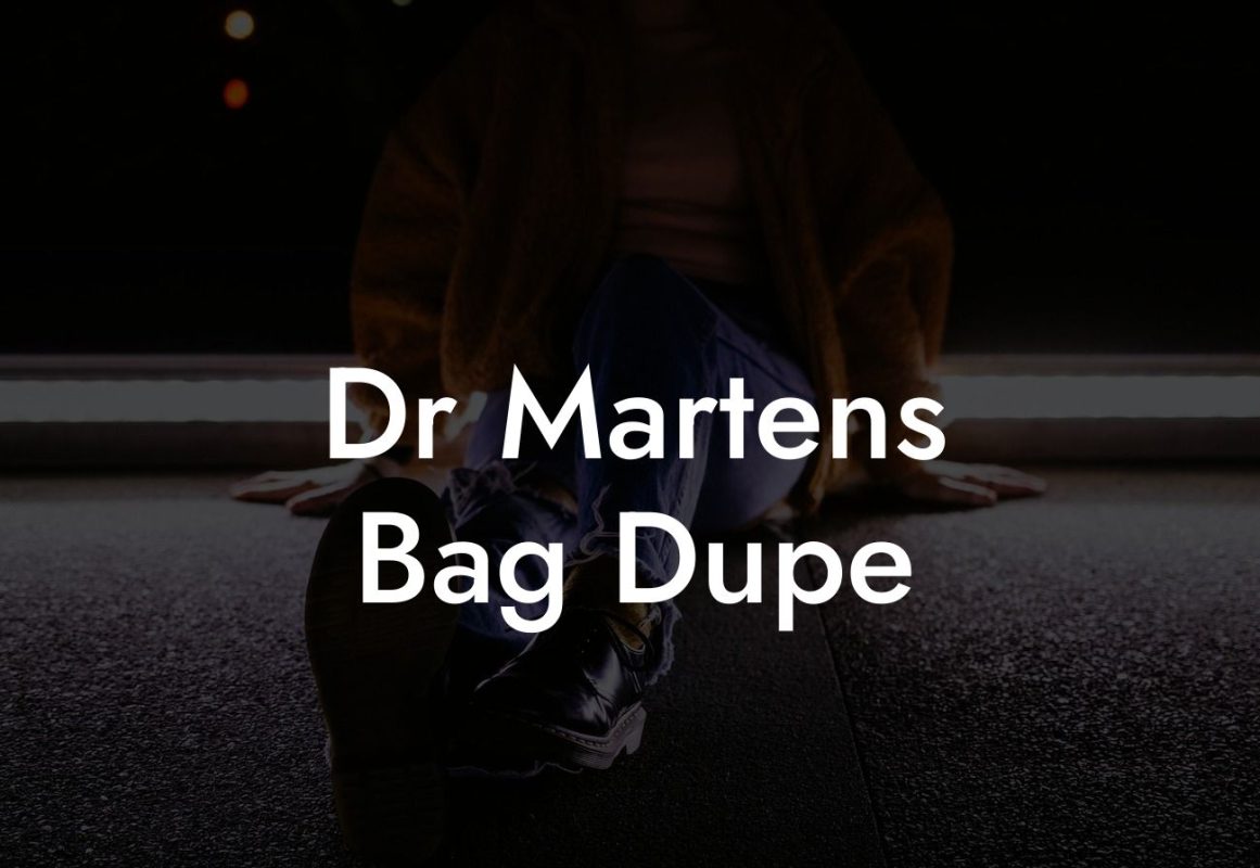 Dr Martens Bag Dupe