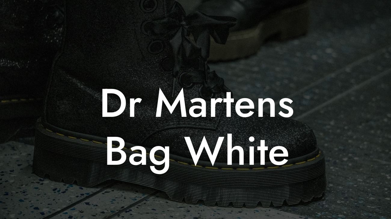 Dr Martens Bag White