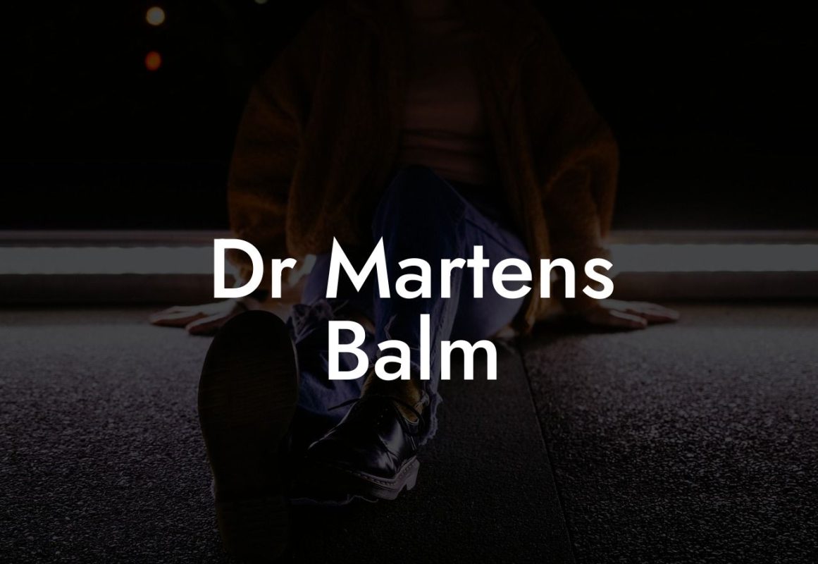 Dr Martens Balm