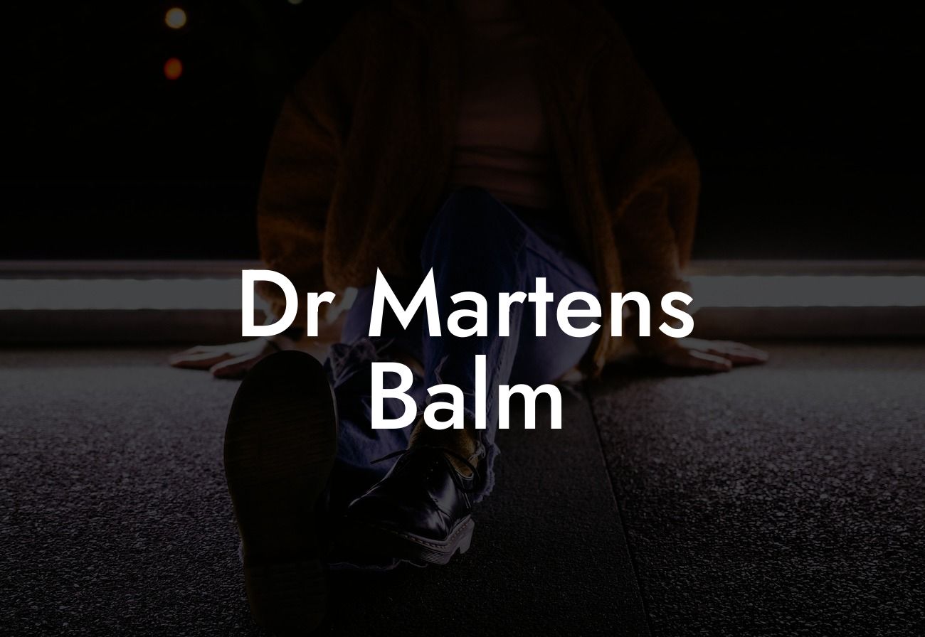 Dr Martens Balm