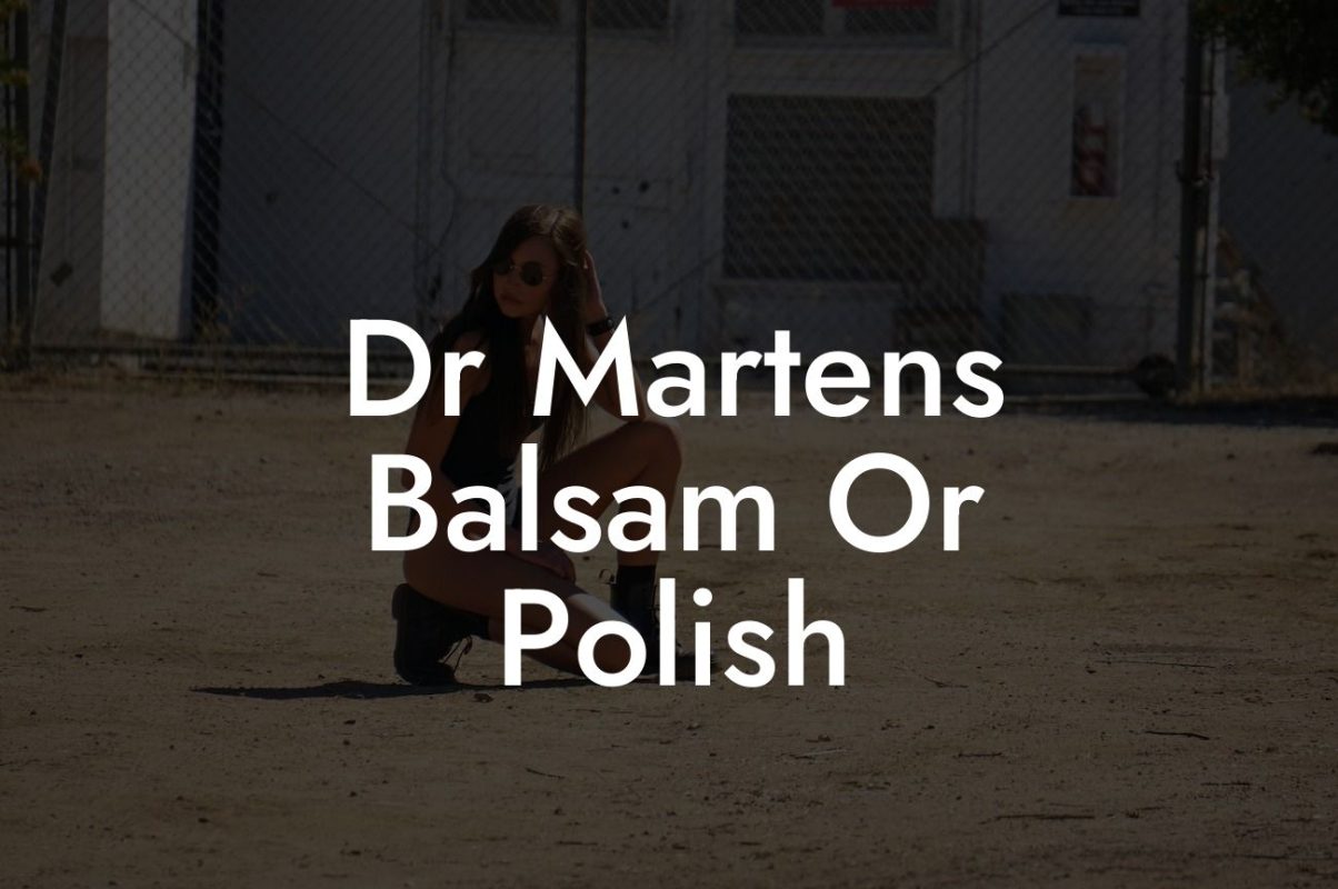 Dr Martens Balsam Or Polish