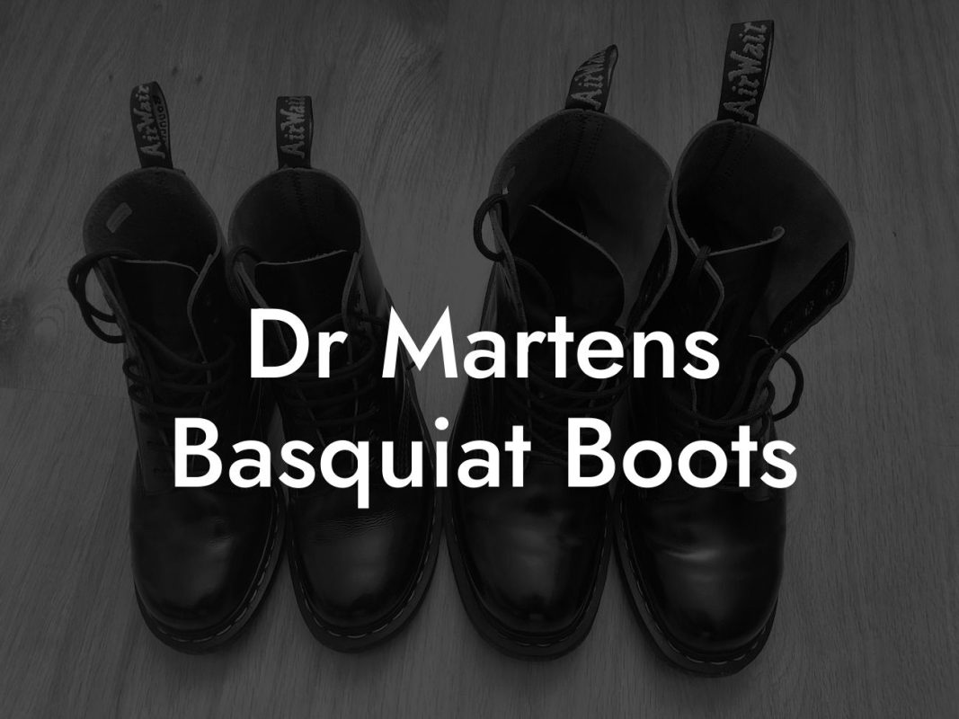 Dr Martens Basquiat Boots