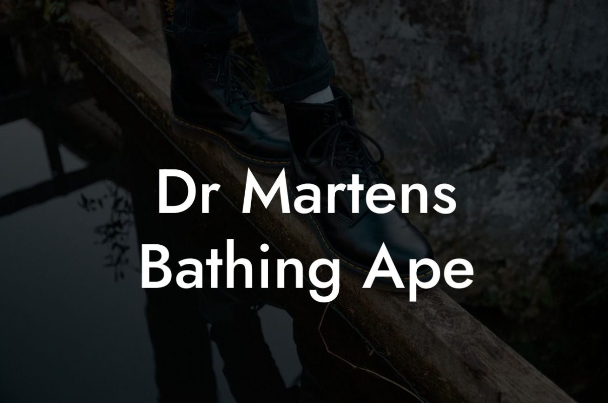 Dr Martens Bathing Ape