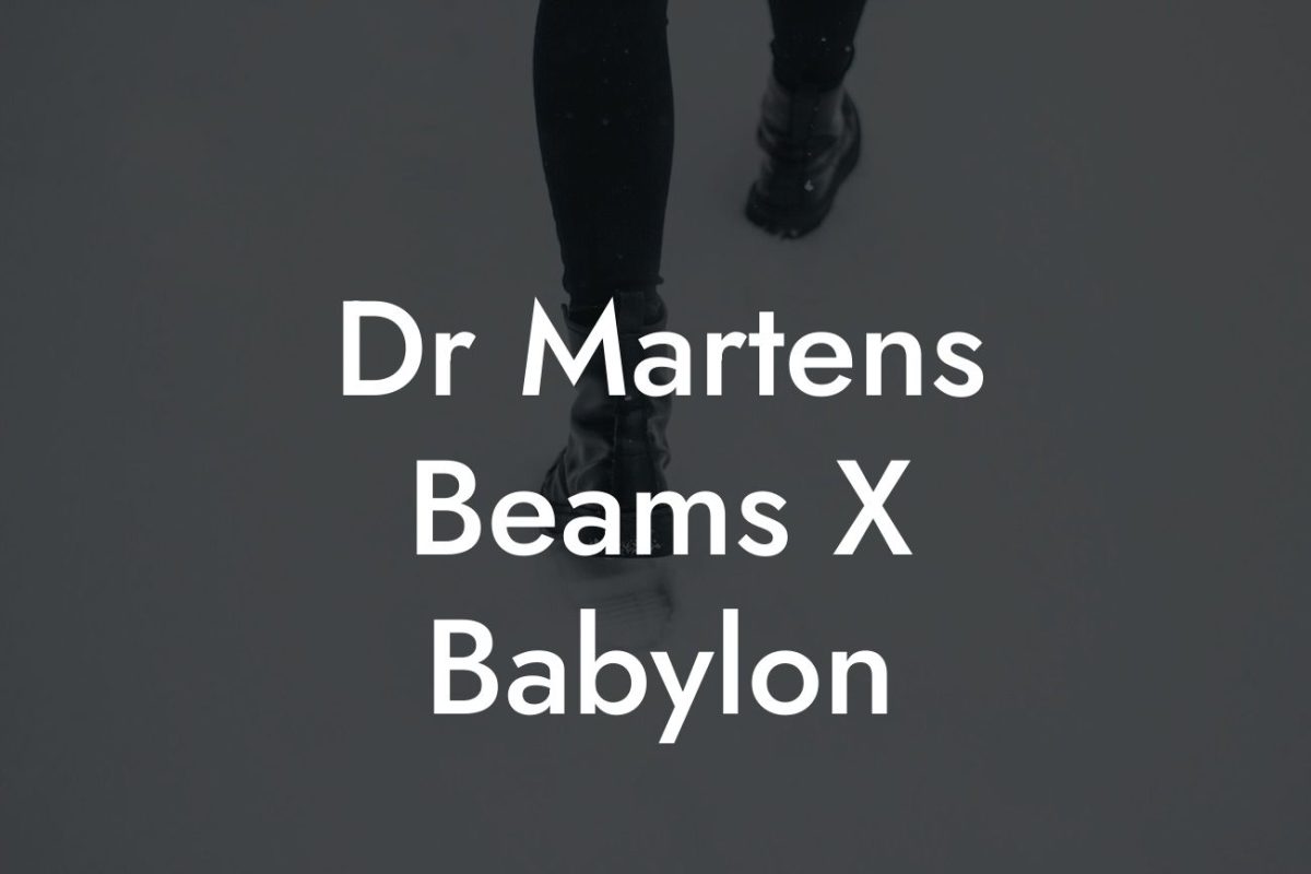 Dr Martens Beams X Babylon