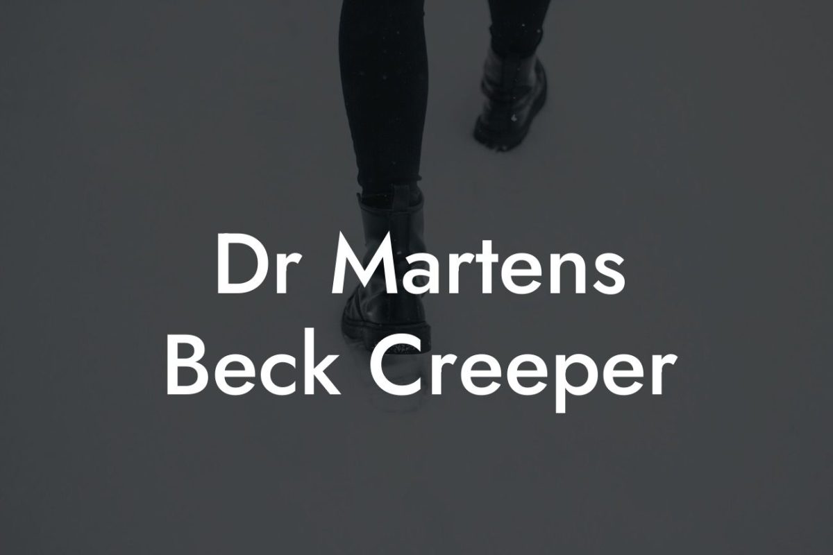 Dr Martens Beck Creeper