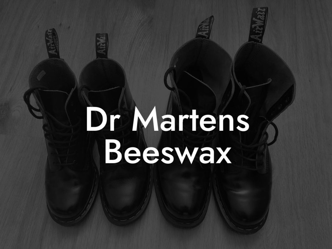 Dr Martens Beeswax