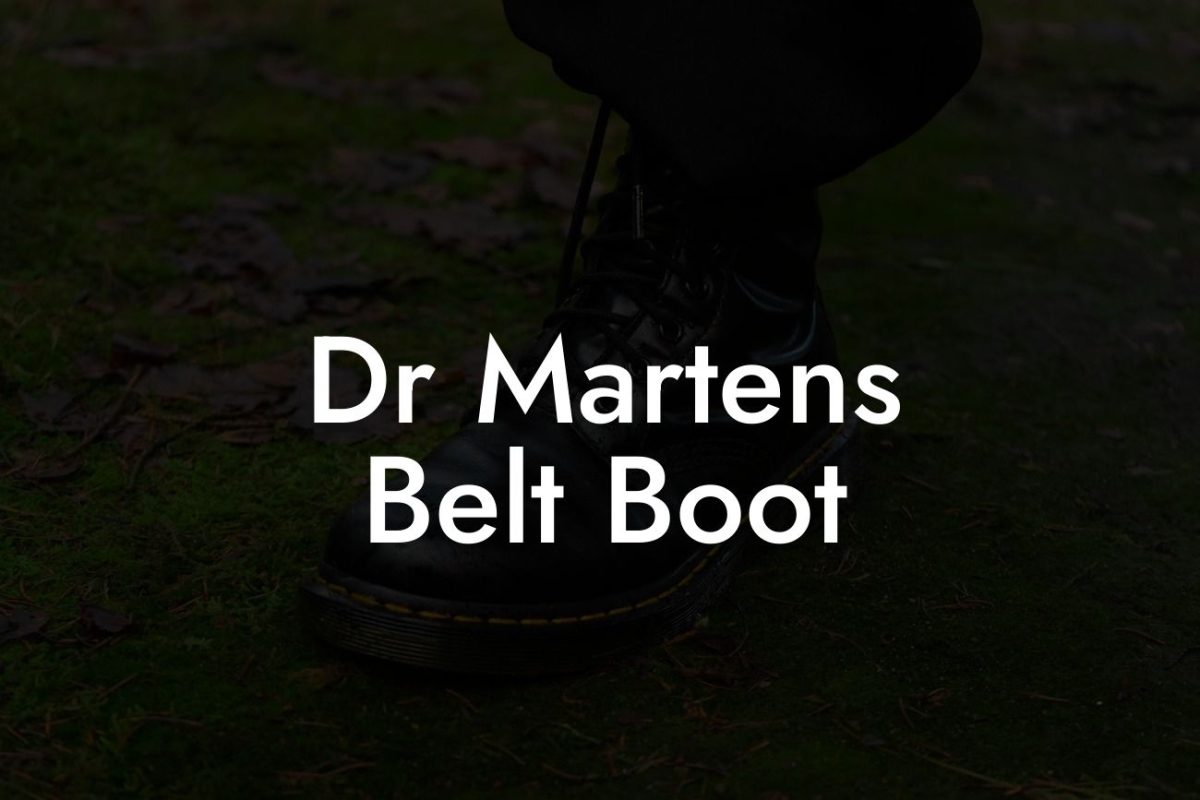 Dr Martens Belt Boot