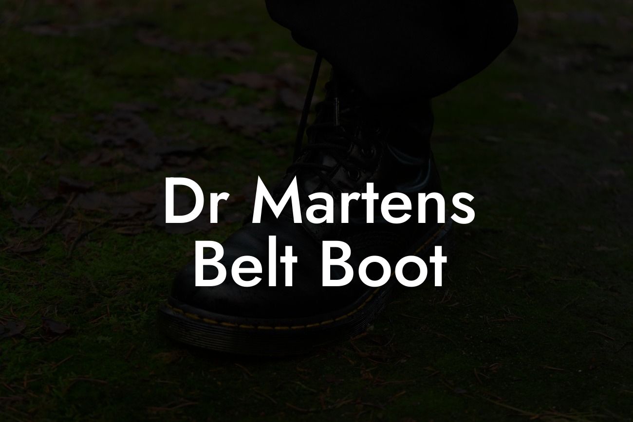 Dr Martens Belt Boot