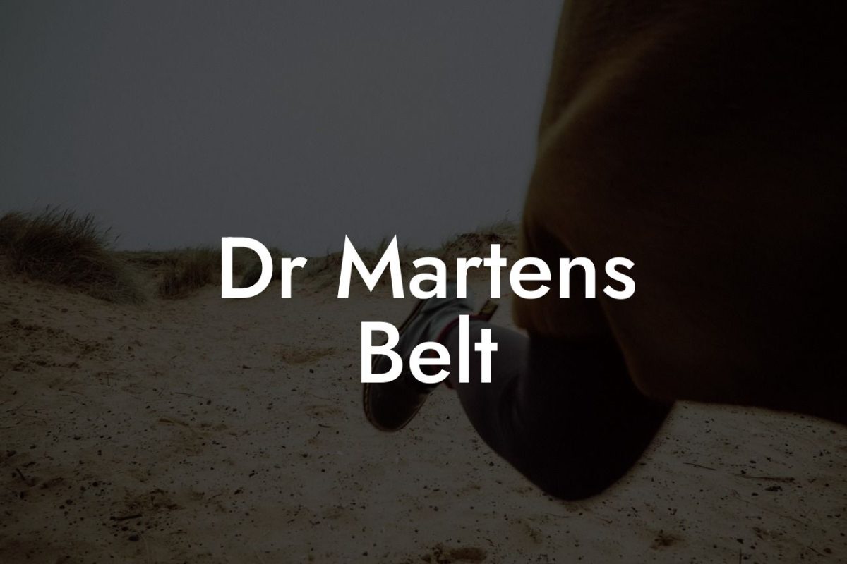 Dr Martens Belt